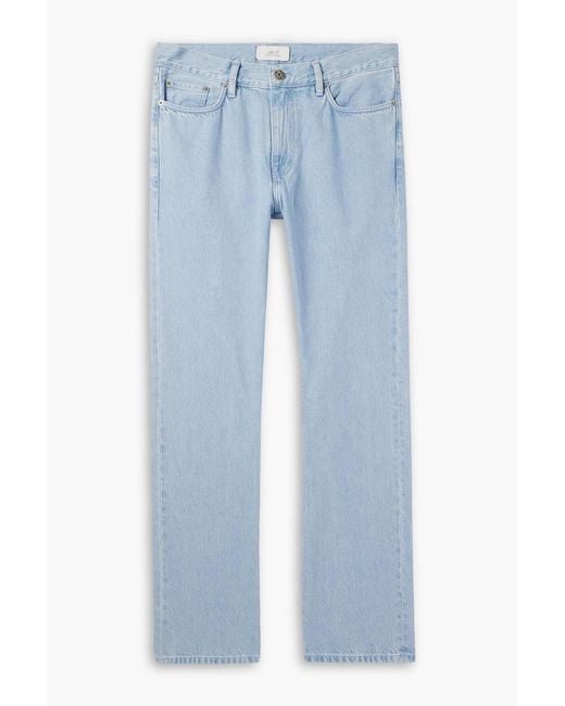 Mr P. Blue Straight-Leg Jeans for men
