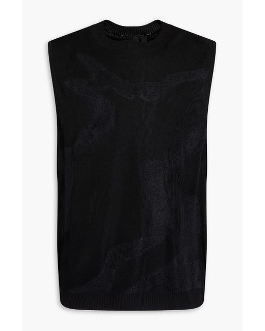 Y-3 Strickweste in Black für Herren