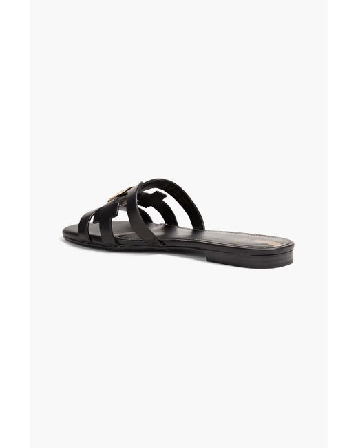 Sam Edelman Bay Embellished Leather Sandals in Black Lyst