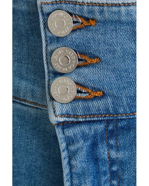 Veronica Beard Blue Carly hoch sitzende kick-flare-jeans