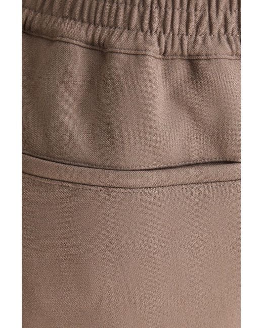 Sandro Brown Slim-fit Woven Pants for men