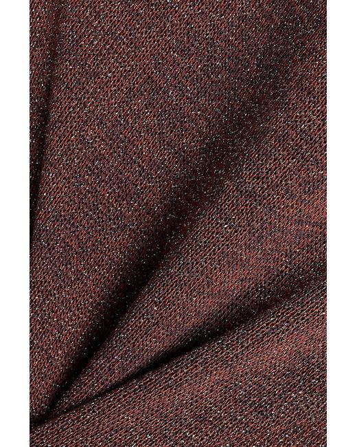 Esse Studios Brown Knitted Maxi Dress