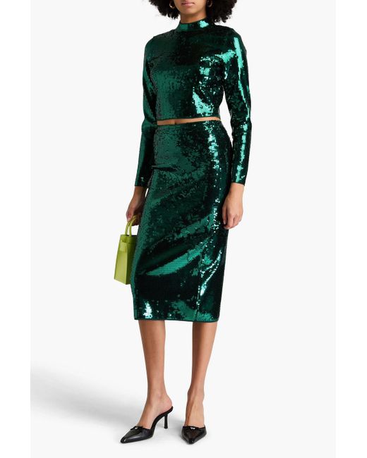 Sandro Green Top