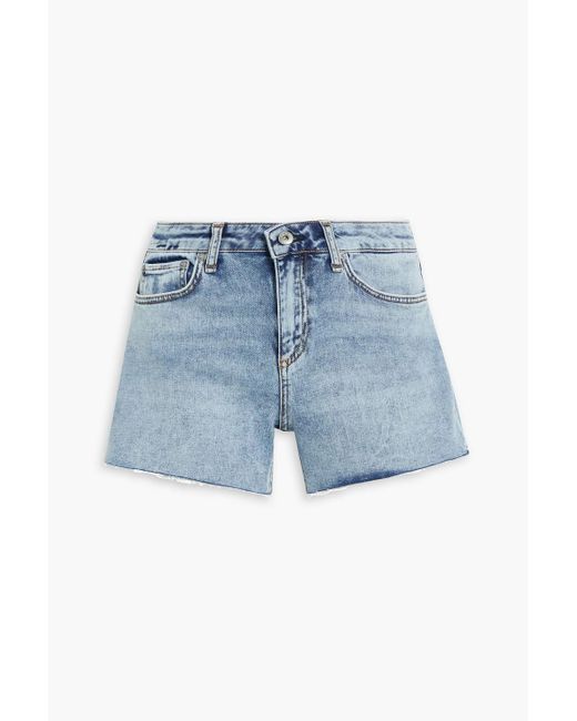 Rag \u0026 Bone Dre Faded Denim Shorts in 