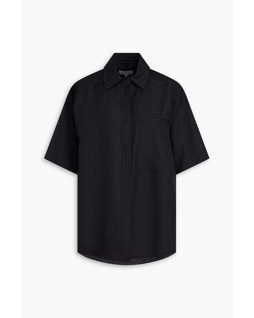Loulou de Saison Black Moheli Twill Shirt
