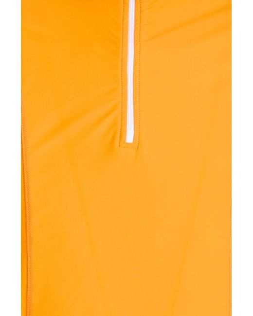 Jacquemus Orange Color-Block Stretch Cycling Jersey for men