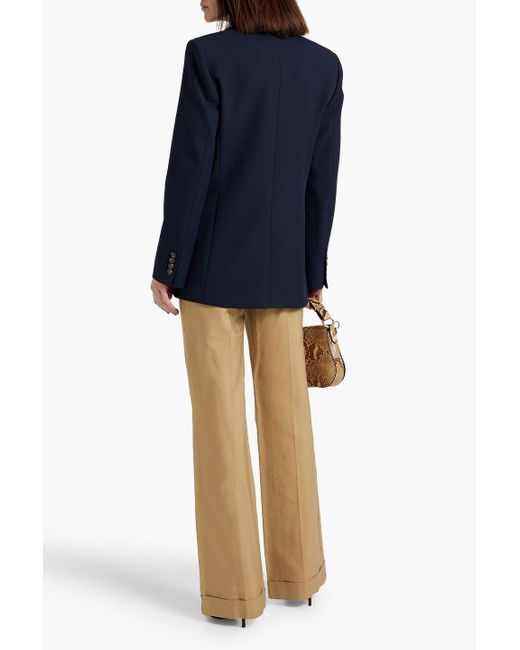 FRAME Blue Everyday Twill Blazer