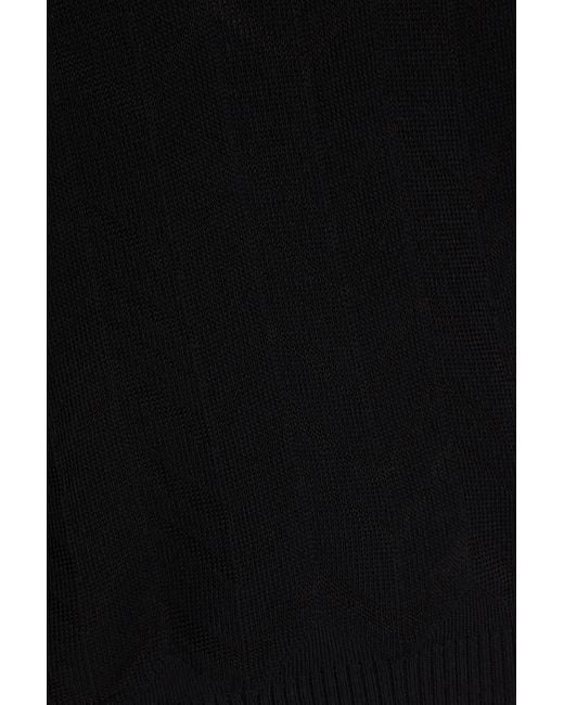 Missoni Black Wool-blend Turtleneck Sweater