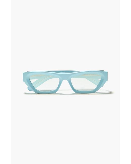 Zimmermann Blue Cat-Eye Acetate Sunglasses