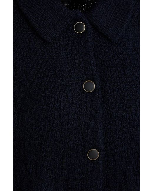 Rag & Bone Blue Lecroy Wool-Blend Cardigan