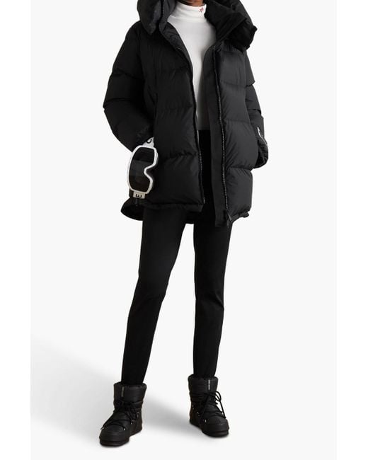 Goldbergh Black Sienna Oversized Quilted Down Ski Jacket
