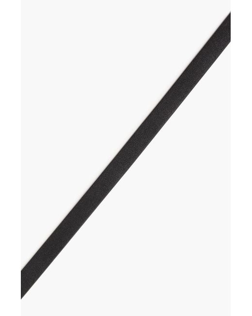 Maje Black Ledergürtel