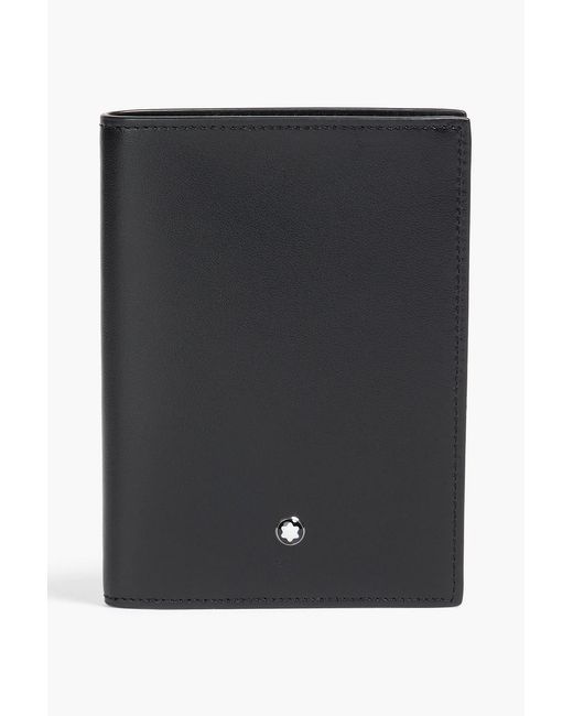 Montblanc Black Meisterstück Leather Wallet for men