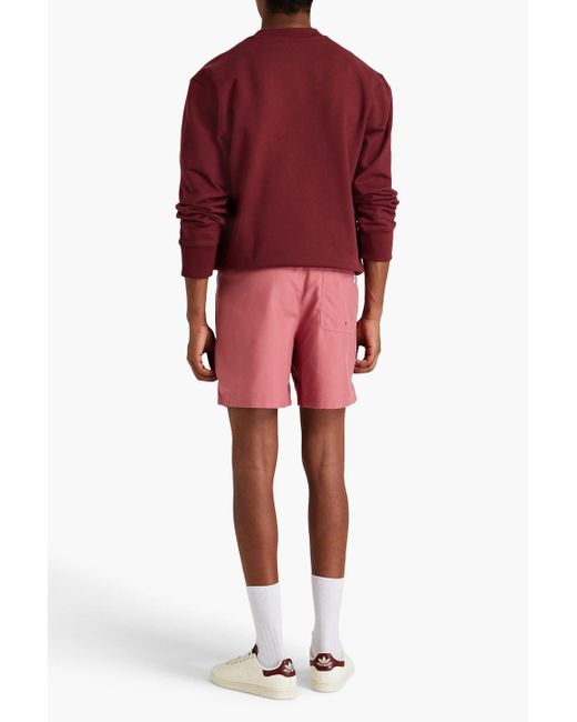 Adidas Originals Sweatshirt aus baumwollfrottee in Red für Herren