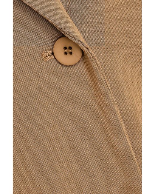 Max Mara Natural Mogador Stretch-Jersey Blazer