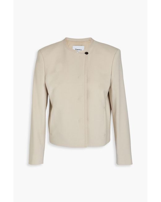 Theory Natural Wool-blend Jacket