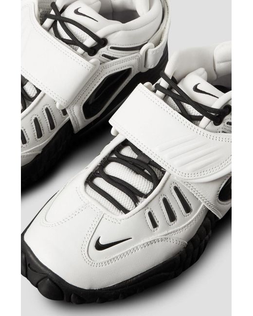 Nike White Ambush Air Adjust Force Leather Sneakers for men