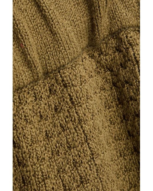 The Elder Statesman Green Cotton Shorts for men