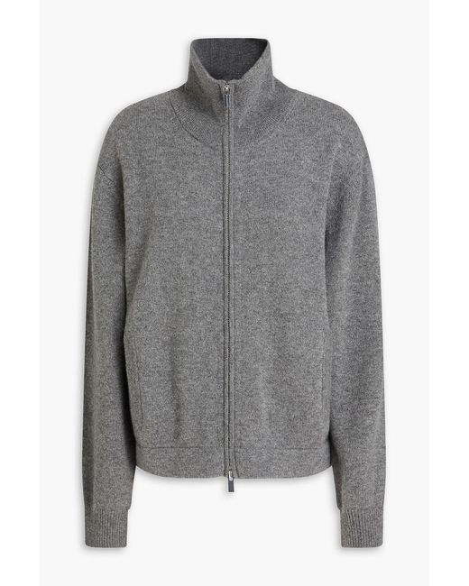 Theory Gray Cashmere Cardigan