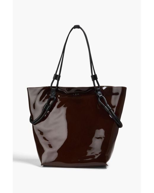 IRO Brown Pvc Tote