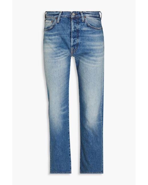 Acne Studios Faded Denim Jeans in Blue for Men Lyst UK