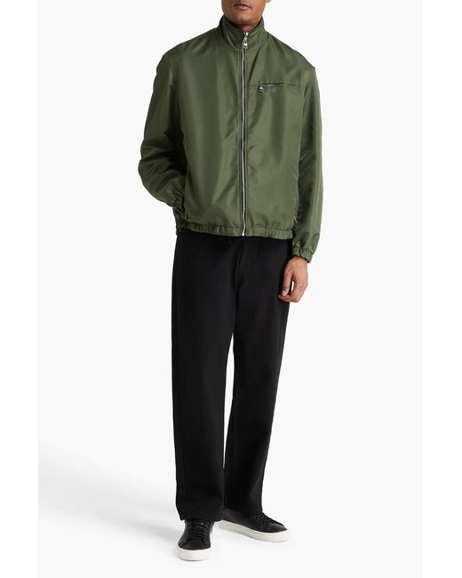 McQueen Black Reversible Cotton Jacket for men