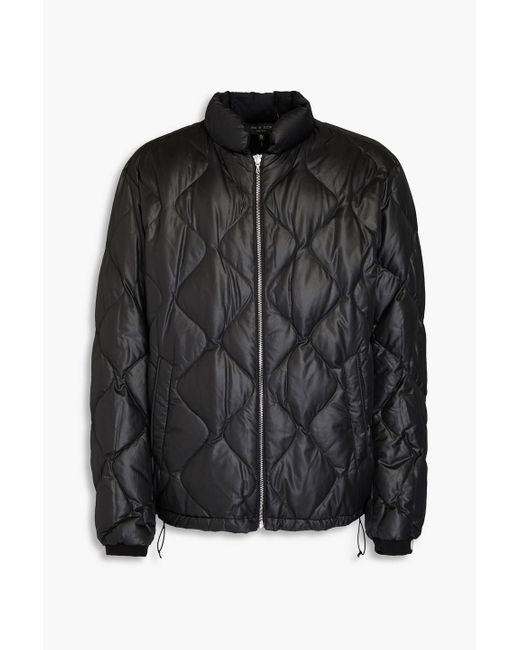 Rag and bone black bomber jacket hot sale
