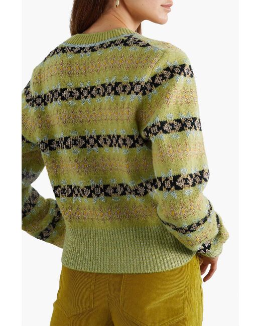 Metallic fair hotsell isle sweater