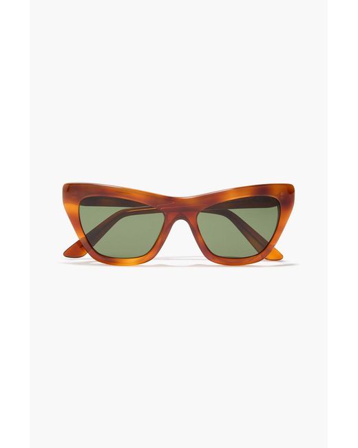 Zimmermann Brown Cat-Eye Acetate Sunglasses