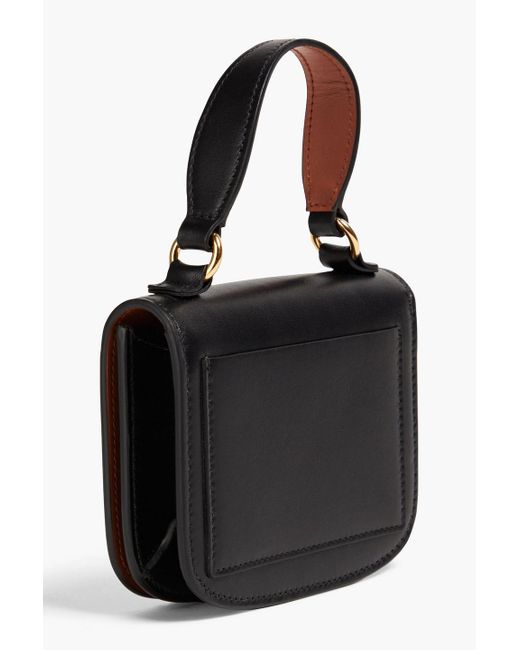 Jil Sander Black Leather Shoulder Bag