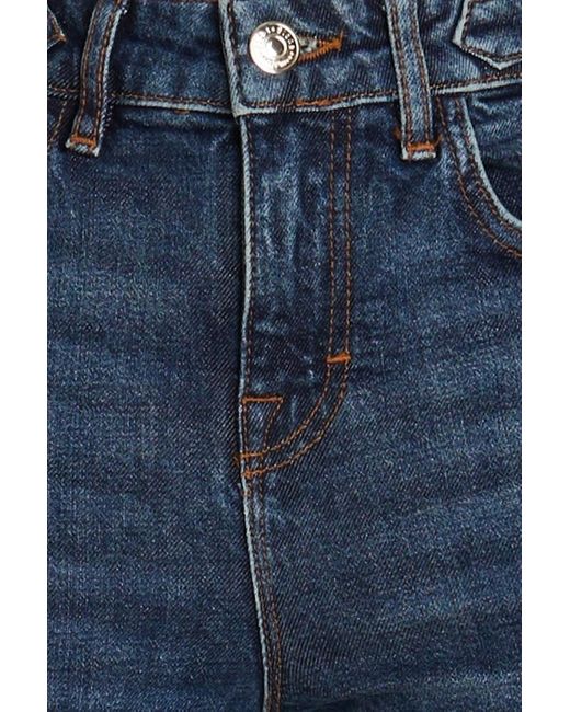 Maje Blue High-rise Flared Jeans