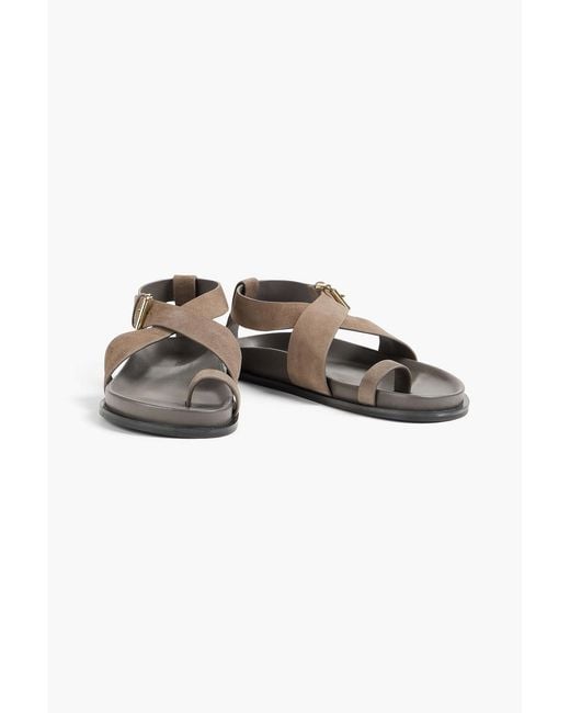 A.Emery Natural Dula Suede Sandals