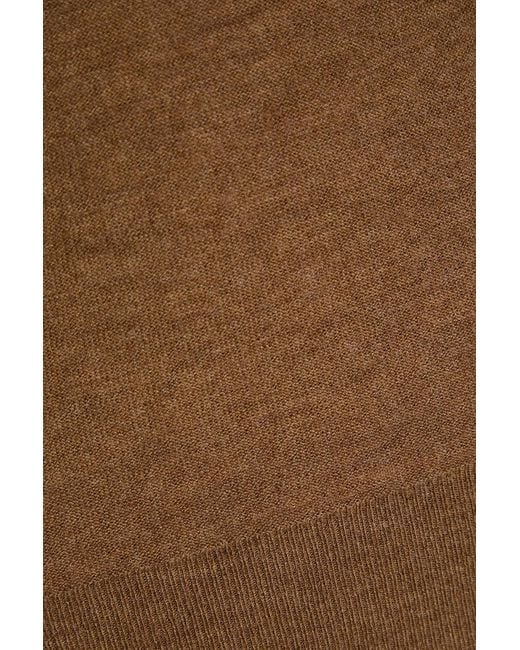 Lemaire Brown Wool Sweater