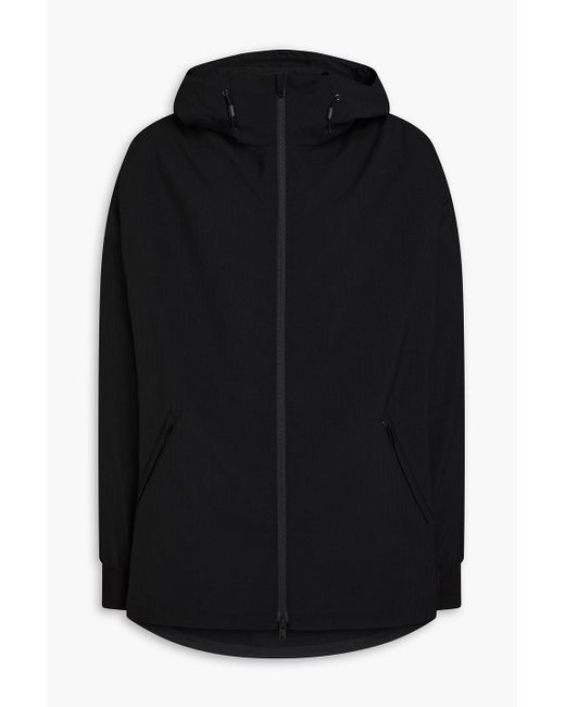 Y-3 Black Ripstop Zip-up Jacket for men