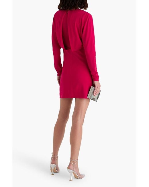 jonathan simkhai red dress Jonathan Simkhai Lace Knee-Length Dress - Red Dresses, Clothing - WJ097306