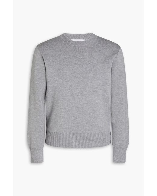 Thom Browne Striped Merino Wool Sweater in Grey for Men Lyst UK