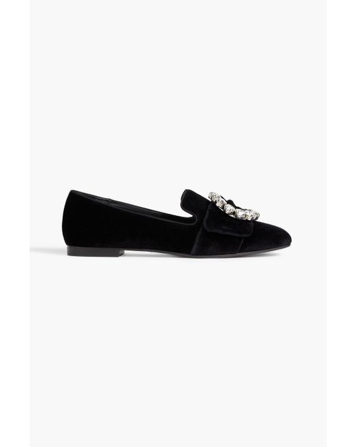 dolce and gabbana velvet loafers