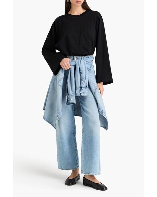 By Malene Birger Black Fayeh Jersey Top