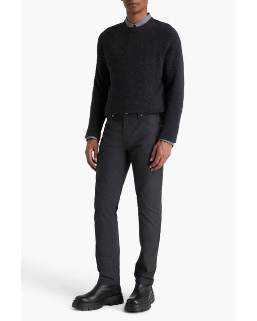 FRAME Blue Modern Straight Twill Pants for men
