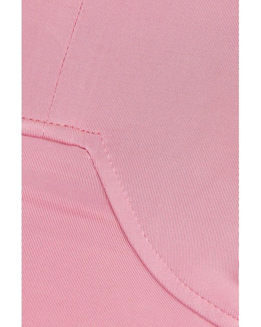 REMAIN Birger Christensen Pink Stretch-jersey Dress