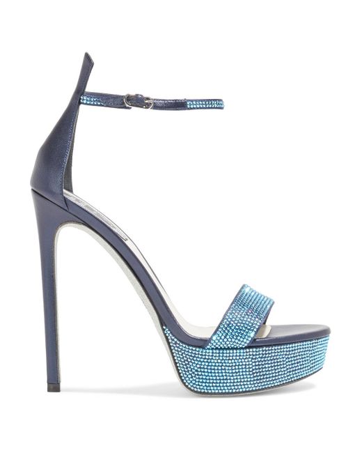 rene caovilla platform sandals