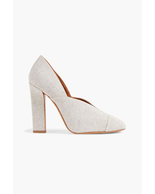victoria canvas pumps