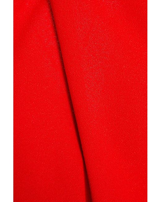 Victoria Beckham Red Oberteil aus crêpe