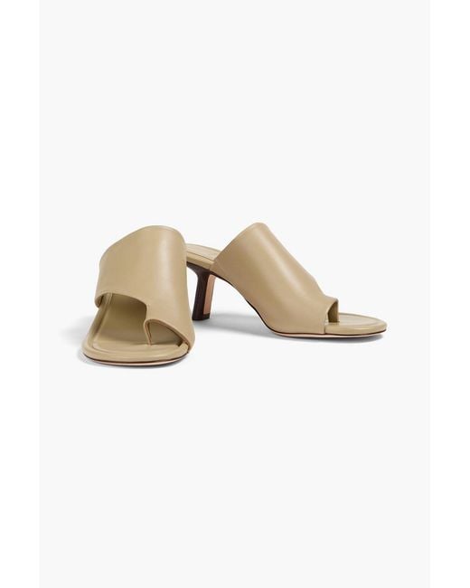 Vince Natural Jasper Leather Sandals