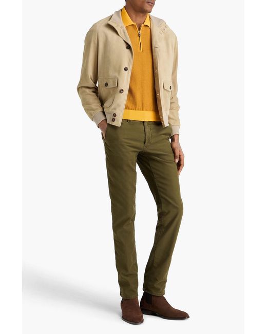 Slowear Natural Suede Jacket for men