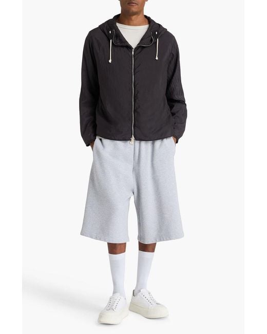 Jil Sander Black Shell Track Jacket for men