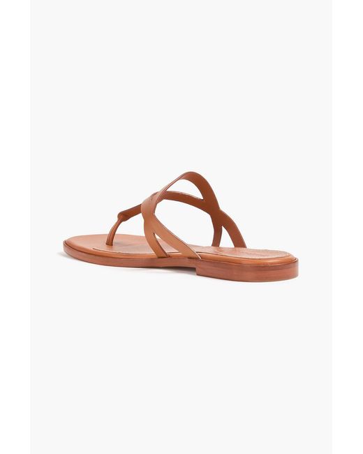 Zimmermann Brown Leather Sandals