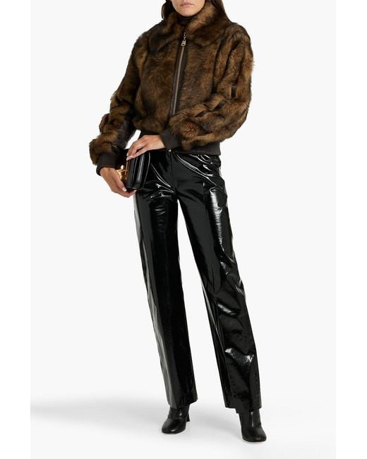 Zimmermann Brown Shearling Jacket