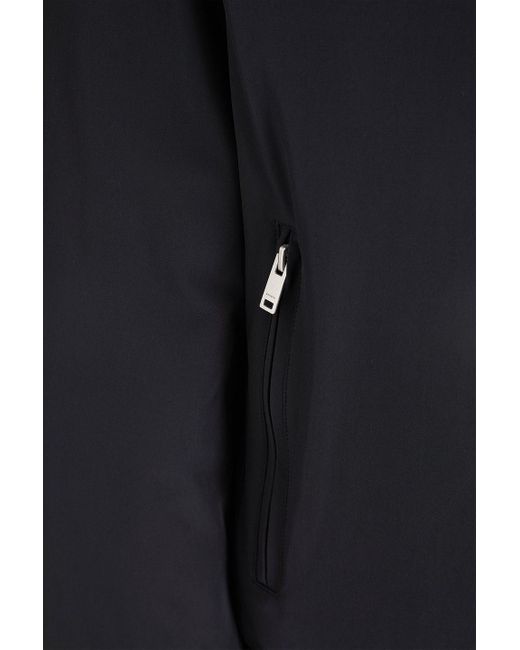 Sandro Black Twill Hooded Jacket for men