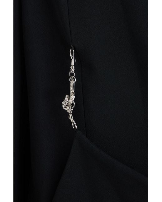 Christopher Kane Black Crepe Blazer